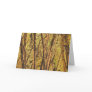 Bronzed Aspen Trunks Greeting Card