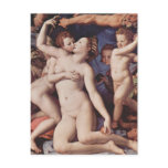 Bronzino - Allegory of Love Post Card