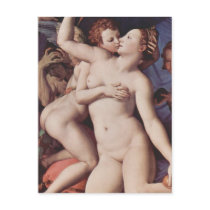Bronzino - Allegory of Love Post Card