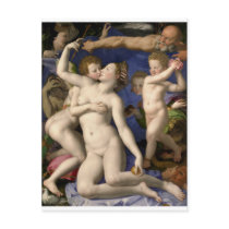 Bronzino: Venus, Cupid, Folly and Time Post Cards
