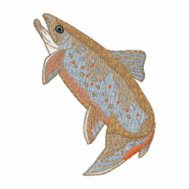 Brook Trout embroidered shirts