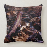 Brook Trout Fish Scales Throw Pillow