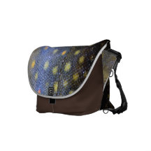 Brook Trout Fish Scales Messenger Bags