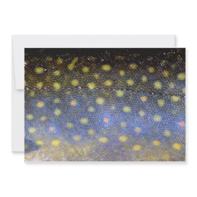 Brook Trout Fish Scales Party Announcements by brooktroutdesign