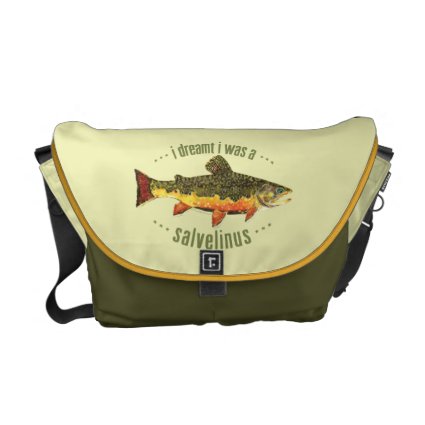 Brook Trout Fishing Courier Bags