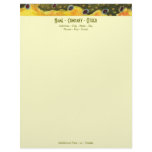 Brook Trout Fishing Letterhead Template