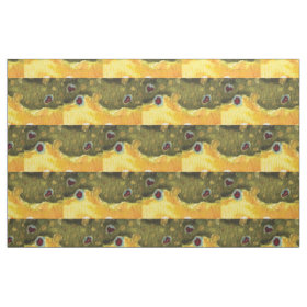 Brook Trout Fly Fishing Fabric