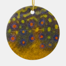 Brook Trout - Mayfly Ornament