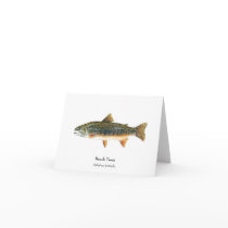 Brook Trout Notecard