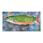 Brook Trout Personalized Photo Card