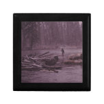 Brook Trout Scales Trinket Box
