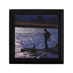 Brook Trout Scales Trinket Boxes