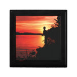 Brook Trout Scales Keepsake Box