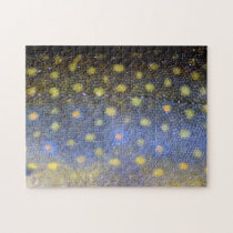 Brook Trout Scales Jigsaw Puzzles