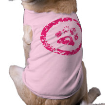 Brookdale Chalk Paw Dog T Shirt