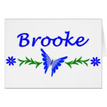 Brooke (Blue Butterfly) Cards