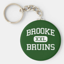 Brooke - Bruins - High - Wellsburg West Virginia Key Chains