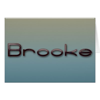 Brooke Cards by REDINARD