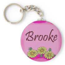 Brooke Daisy Keychain