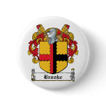 Brooke Family Crest buttons
