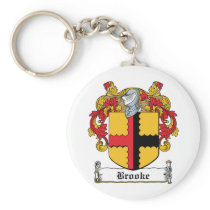 Brooke Family Crest Keychains