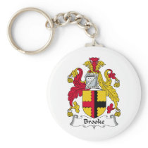 Brooke Family Crest Key Chains