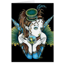 "Brooke" Pet Fish Couture Fairy Art Card
