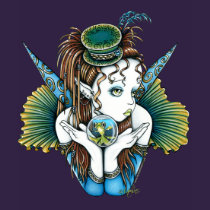 "Brooke" Pet Fish Couture Fairy Art Top t-shirts