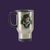 "Brooke" Pet Fish Couture Fairy Art Travel Mug
