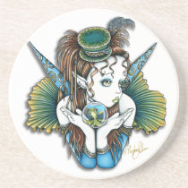 "Brooke" Pet Fish Couture Fairy Sandstone Coaster coasters