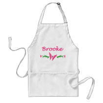 Brooke (Pink Butterfly) Aprons