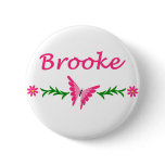 Brooke (Pink Butterfly) buttons