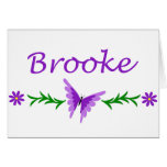 Brooke (Purple Butterfly) Cards
