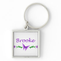 Brooke (Purple Butterfly) Key Chains