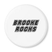 Brooke Rocks Refrigerator Magnet