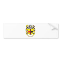 Brookes Coat of Arms (Family Crest) Bumper Stickers