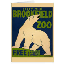 Brookfield-Polar Bear Greeting Card