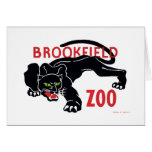 Brookfield Zoo Black Leopard Card