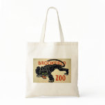 Brookfield Zoo-Panther-distressed Tote Bag