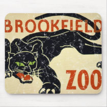 Brookfield Zoo-Panther-distressed Mousepad