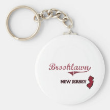 Brooklawn New Jersey City Classic Key Chain