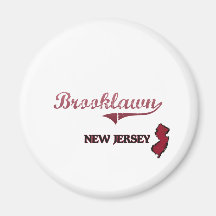 Brooklawn New Jersey City Classic Magnet