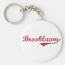Brooklawn New Jersey Classic Design Keychains