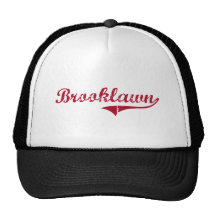 Brooklawn New Jersey Classic Design Mesh Hats