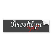 Brooklyn 347 bumper sticker