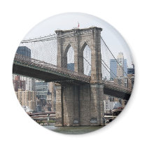 BROOKLYN 718 FRIDGE MAGNETS
