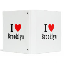 Brooklyn, Alabama City Design 3 Ring Binders