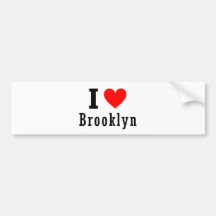 Brooklyn, Alabama City Design Bumper Sticker