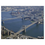 Brooklyn and Manhattan from the air, New York, USA Custom Flyer