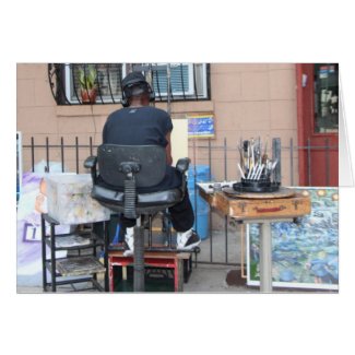 Brooklyn Artist on Street